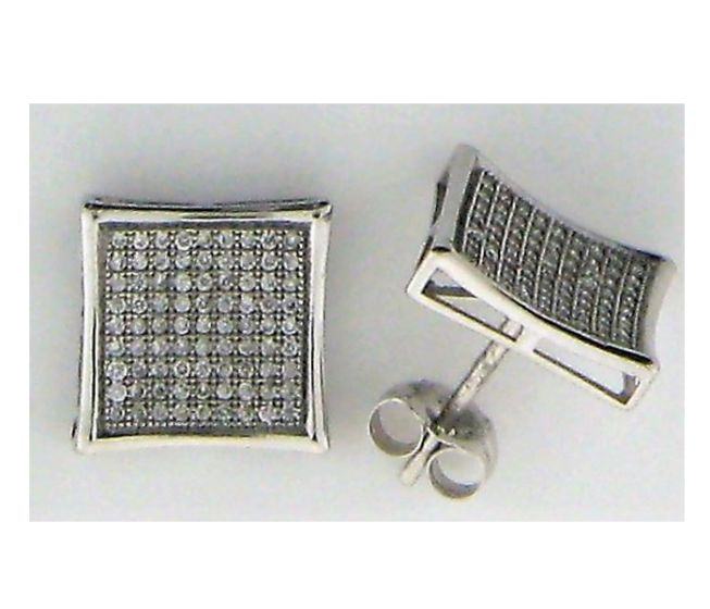 1.10 ct Round Diamond 14k WG Earring - 187748