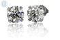 1.00 ct Studs-1, Diamond 14k White Gold - 205897