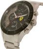 Ferrari Men's 0830263 REDREV EVO Stainless Steel Bracelet Watch with Black Dial