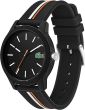 Lacoste Lacoste.12.12 Men's Quartz Plastic and Silicone Strap Sporty Watch, Color: Multiple Color (Model: 2011071)