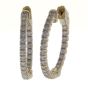 1.00 ct. t.w. Diamond Hoops in 14 Karat Yellow Gold 