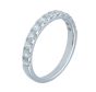 0.6ct  Diamond 18k White Gold Bands - 202382