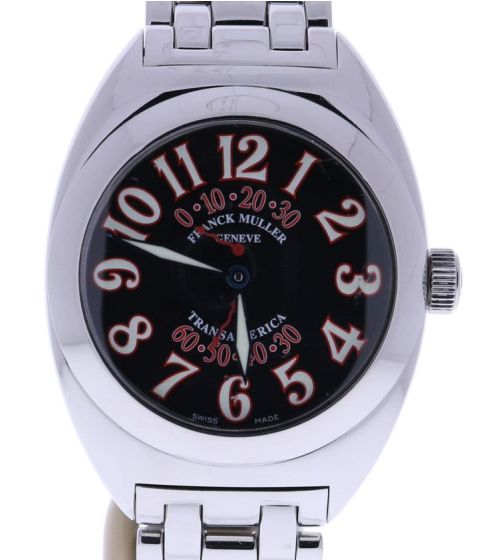 Franck Muller Transamerica N589 33 Mm Black Dial