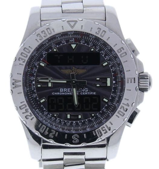 Breitling Airwolf Stainless-steel A78368 Silver Dial Mens 48-mm Automatic self-w