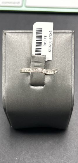 Bands - Half Eternity, 14k White Gold - 205059