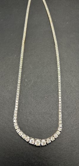 Necklaces Diamond  14k White Gold-205332
