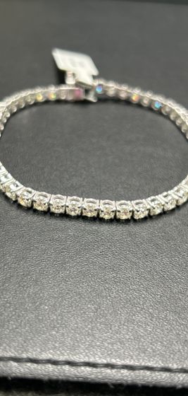 Bracelets-Tennis, Diamond  14k White Gold - 205614