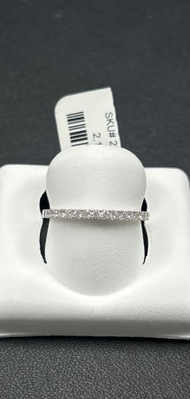 Bands-Half Eternity, Diamond  18k White Gold-205186
