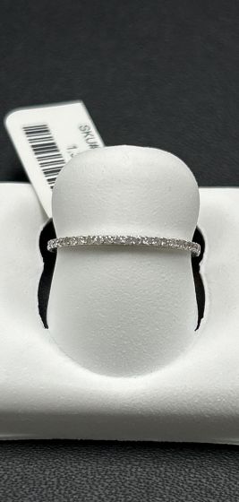 Bands-Half Eternity, Diamond  18k White Gold-205188