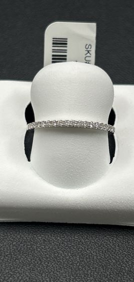 Bands-Half Eternity, Diamond  18k White Gold-205181