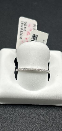 Bands-Full Eternity, Diamond  18k White Gold-204610