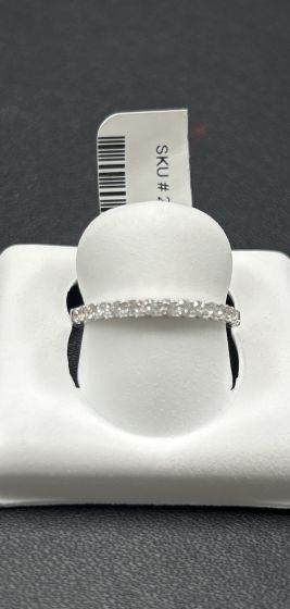 Bands-Half Eternity, Diamond  18k White Gold-204533