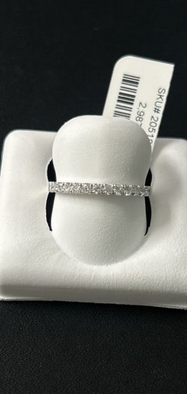 Bands-Half Eternity, Diamond  18k White Gold-205189