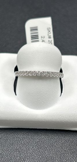 Bands-Half Eternity, Diamond  18k White Gold-205183