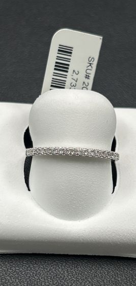 Bands-Half Eternity, Diamond  18k White Gold-205176