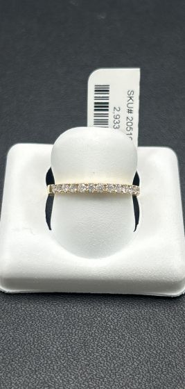Bands-Half Eternity, Diamond  18k Yellow Gold-205194