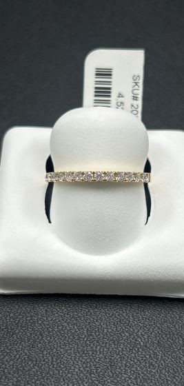 Bands-Half Eternity, Diamond  18k Yellow Gold-205208