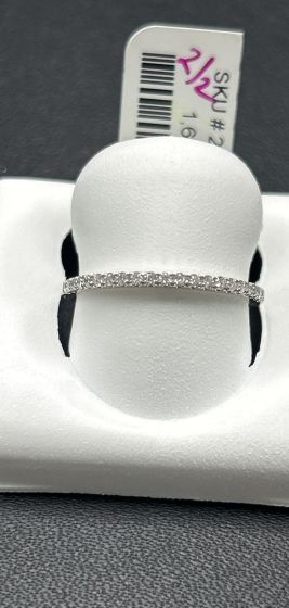 Bands-Half Eternity, Diamond  18k White Gold-204538
