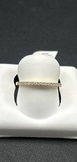 Bands-Half Eternity, Diamond 18k Yellow Gold-205200
