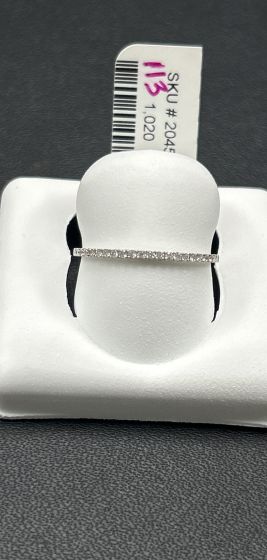 Bands-Half Eternity, Diamond  18k White Gold/Yellow Gold-204556