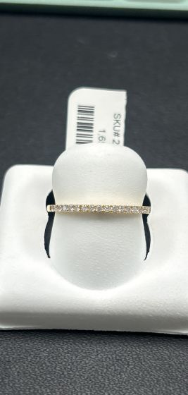 Bands-Half Eternity, Diamond 18k Yellow Gold-205191
