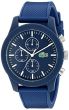 Lacoste Lacoste.12.12 Plastic 2010824 Blue Dial Mens 44-mm Quartz Mineral crystal. Designed in France Wrist Watch