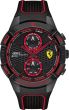 Ferrari Apex Stainless-steel 830634 Black Dial Mens 38-mm Quartz Mineral crystal.  Wrist Watch