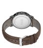 BOSS Men's Spirit Quartz Grey IP and Fabric Strap Casual Watch, Color: Brown (Model: 1513690)