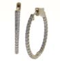 1.50 ct. t.w. Diamond Hoops in 14 Karat Yellow Gold
