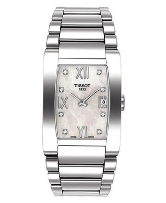 Tissot Women's T0073091111600 T-Trend Stainless Steel Bracelet Watch