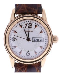 Tourneau Unknown Rose Gold-tone Stainless Steel 823103 Beige Dial Womens 26-mm Q