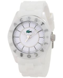 Lacoste Women's 2000672 Biarritz White Ceramic Watch