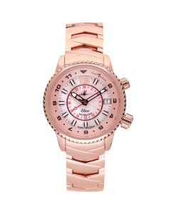 The Abingdon Co Women’s “Elise” Japanese Quartz Stainless Steel Analog Casual Watch (Rose)