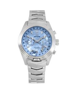 Abingdon Womens Katherine Sky Blue Chronograph ATIS Pilot Watch KA-SBLU