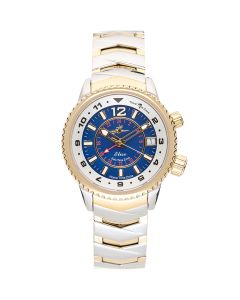 Abingdon Women's Elise Midnight Tri-Time Travel Watch EL-MDNT