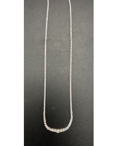 Necklaces Diamond  14k White Gold-205331