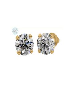 Studs Diamond 14k Yellow Gold EGLUS - 206054