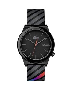 Lacoste Men's 2010936 Motion Analog Display Quartz Black Watch