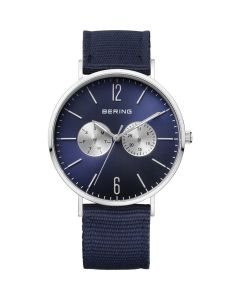 BERING Time Classic Collection Stainless-Steel 14240-507 Blue Dial Men