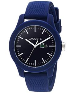 Lacoste Lacoste.12.12 Resin 2000955 Blue Dial Mens 38-mm Quartz Mineral crystal.