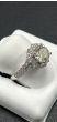 Rings-Halo, Diamond 18k White Gold - 205389