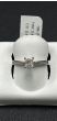 Rings Side stones Diamond 18k White Gold GIA-205382